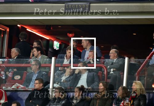 Eindhoven, 28 November 2018
Voorronde CL PSV-FC Barcelona, eindstand 1-2
Met in de VIP box Sjaak Swart Ronald Koeman John de Mol Jr. en Willy v d Kerkhof