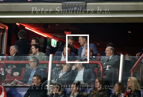 Eindhoven, 28 November 2018
Voorronde CL PSV-FC Barcelona, eindstand 1-2
Met in de VIP box Sjaak Swart Ronald Koeman John de Mol Jr. en Willy v d Kerkhof