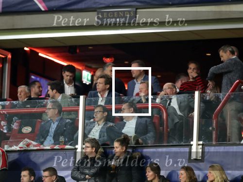 Eindhoven, 28 November 2018
Voorronde CL PSV-FC Barcelona, eindstand 1-2
Met in de VIP box Sjaak Swart Ronald Koeman John de Mol Jr. en Willy v d Kerkhof