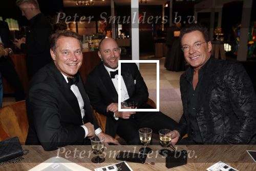 Amsterdam 6 december 2018
Openingsavond VIP van de luxery fair in de RAI. Albert Verlinde met Ramon Mesman en Gerard Joling