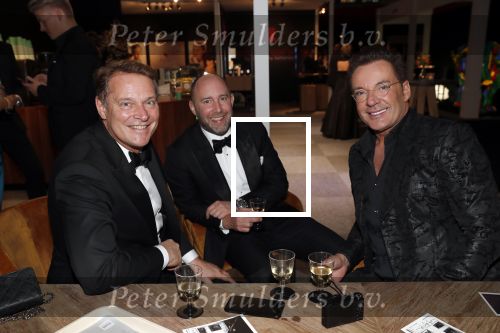 Amsterdam 6 december 2018
Openingsavond VIP van de luxery fair in de RAI. Albert Verlinde met Ramon Mesman en Gerard Joling
