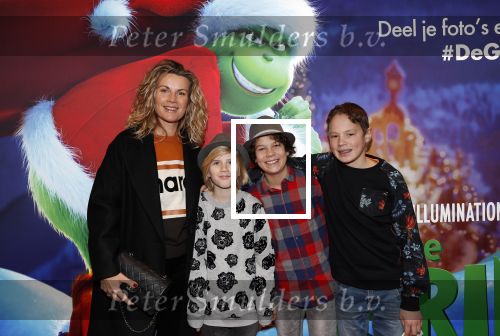 Amsterdam 24 november 2018
Premiere van de Grinch in pathe arena.
Annette Barlo met zoon en vriendjes