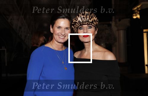 Amsterdam 10 december 2018
de Harper\'s Bazaar Woman of the Year Award 2018 in de Posthoornkerk . Ans Markus en Stella Gommans