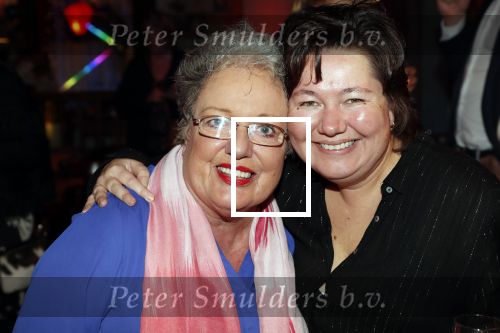 Hilversum 3 december 2018
Tineke de Nooij krijgt ouvre award bij beeld en geluid. Astrid Nijgh en partner Louise Schmidt