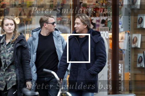 Amsterdam 22 november 2018
Bart Willemsen ( vriend Sylvie meis) op terras en straat in Amsterdam zuid.