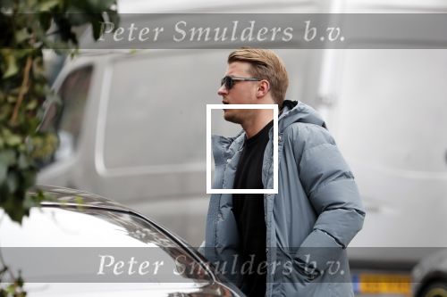 Amsterdam 22 november 2018
Bart Willemsen ( vriend Sylvie meis) op terras en straat in Amsterdam zuid.