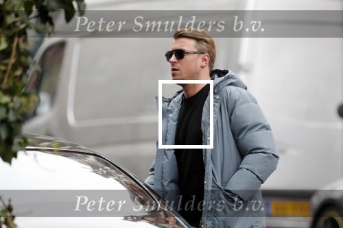 Amsterdam 22 november 2018
Bart Willemsen ( vriend Sylvie meis) op terras en straat in Amsterdam zuid.