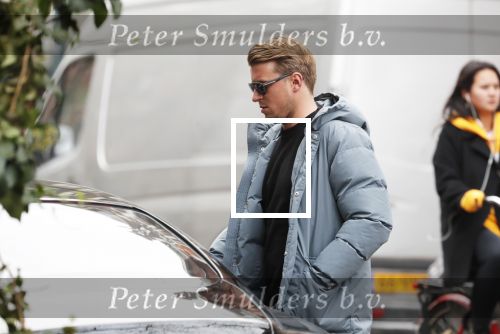 Amsterdam 22 november 2018
Bart Willemsen ( vriend Sylvie meis) op terras en straat in Amsterdam zuid.