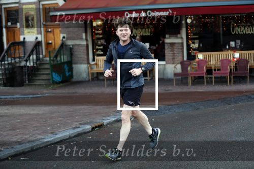 Amsterdam 17 december 2018
Beau v Erven Dorens hard lopend in het centrum van Amsterdam.
