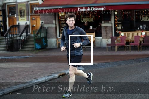 Amsterdam 17 december 2018
Beau v Erven Dorens hard lopend in het centrum van Amsterdam.