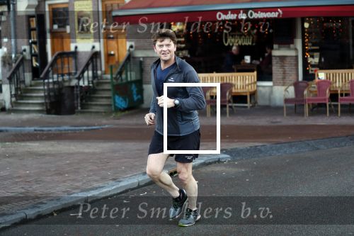 Amsterdam 17 december 2018
Beau v Erven Dorens hard lopend in het centrum van Amsterdam.