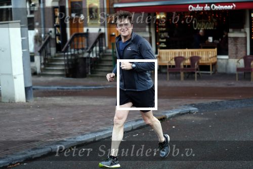 Amsterdam 17 december 2018
Beau v Erven Dorens hard lopend in het centrum van Amsterdam.
