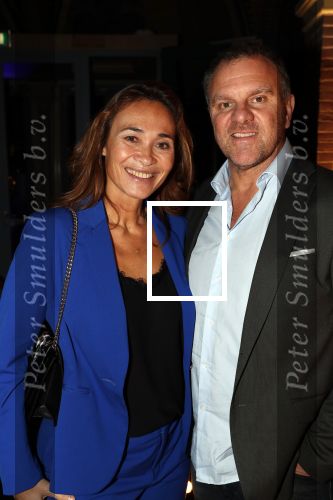 Amsterdam 10 december 2018
de Harper\'s Bazaar Woman of the Year Award 2018 in de Posthoornkerk . Bibian Mentel met man