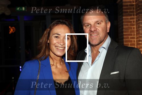 Amsterdam 10 december 2018
de Harper\'s Bazaar Woman of the Year Award 2018 in de Posthoornkerk . Bibian Mentel met man