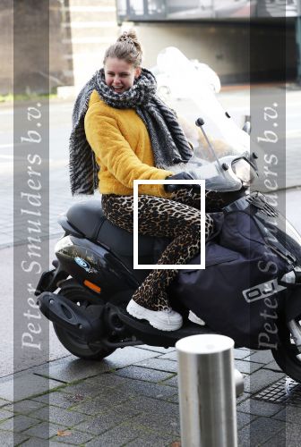 Amsterdam 11 december 2018
Britt Scholte op haar scooter