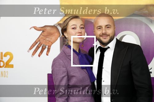 Rotterdam 9 december 2018
Premiere Bon Bini Holland 2 in pathe Rotterdam. John Karthaus en Carolien Spoor
