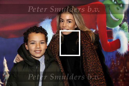 Amsterdam 24 november 2018
Premiere van de Grinch in pathe arena.
Christie Bokma met zoon.