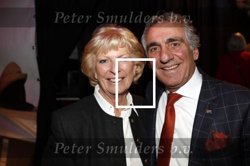 Hilversum 3 december 2018
Tineke de Nooij krijgt ouvre award bij beeld en geluid. Aristakis met Ciska Peters