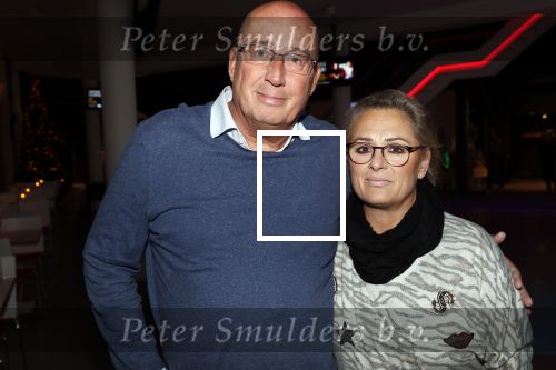 Hilversum 17 december 2018
Premiere docu Rob de Nijs in bioscoop Hilversum. Rob kwam met zijn vrouw Henriette.  Daniel Dekker  met zijn vrouw