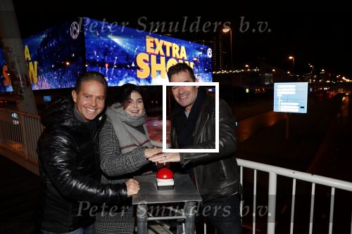 Amsterdam 3 december 2018
Roxeanne Hazes Danny de Munk en Jeroen v d Boom bij het ziggo dome waar bekend wordt gemaakt dat er een extra show komt van Holland zingt Hazes.