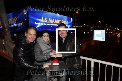 Amsterdam 3 december 2018
Roxeanne Hazes Danny de Munk en Jeroen v d Boom bij het ziggo dome waar bekend wordt gemaakt dat er een extra show komt van Holland zingt Hazes.
