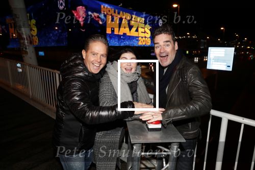 Amsterdam 3 december 2018
Roxeanne Hazes Danny de Munk en Jeroen v d Boom bij het ziggo dome waar bekend wordt gemaakt dat er een extra show komt van Holland zingt Hazes.
