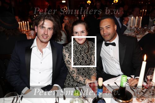 Amsterdam 21 november 2018
Premiere Palazzo naast de Amsterdam arena. Dorian Bindels met Everon Jackson Hooi en Marly v d Velden