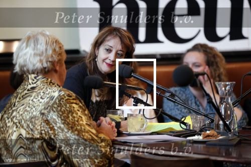 Den Haag 3 december 2018
Erica Terpstra bij het libelle nieuwscafe in Dudok. Ebru Umar