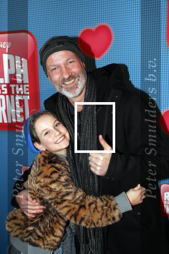 Amsterdam 8 december 2018
Premiere van Ralph Breaks the Internet in Pathe Arena. Eddy Zoe met dochter
