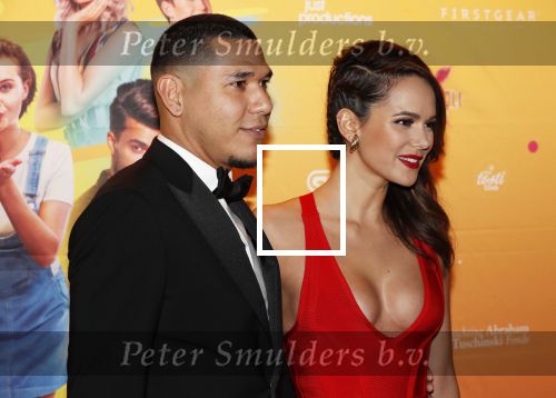 Amsterdam 22 november 2018
Premiere first kiss in het Amsterdam theater. 
Hedwiges Maduro met vriendin Elise v d Horst
