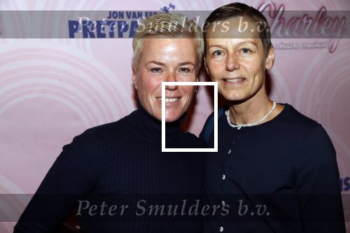 Rotterdam 9 december 2018
Premiere Charley in het oude Luxor theater. Ellie Lust met partner