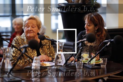Den Haag 3 december 2018
Erica Terpstra bij het libelle nieuwscafe in Dudok. Ebru Umar