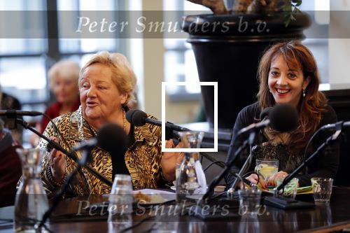 Den Haag 3 december 2018
Erica Terpstra bij het libelle nieuwscafe in Dudok. Ebru Umar
