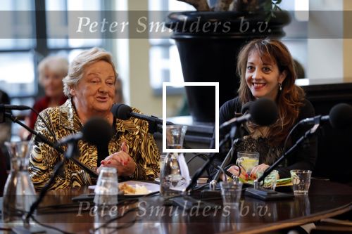 Den Haag 3 december 2018
Erica Terpstra bij het libelle nieuwscafe in Dudok. Ebru Umar