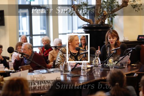 Den Haag 3 december 2018
Erica Terpstra bij het libelle nieuwscafe in Dudok. Ebru Umar