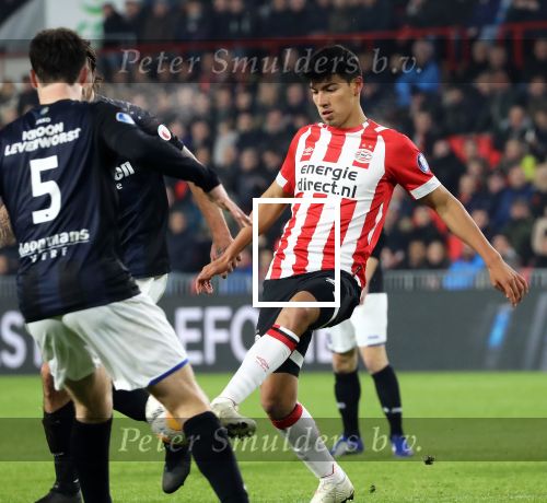 Eindhoven,24 November 2019
Kompetitie Seizoen 2018-2019 PSV-SC Heerenveen, eindstand 3-0
Erick Gutierrez