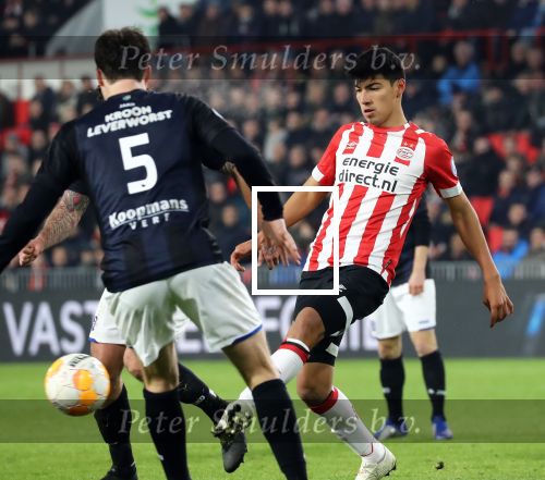 Eindhoven,24 November 2019
Kompetitie Seizoen 2018-2019 PSV-SC Heerenveen, eindstand 3-0
Erick Gutierrez