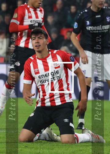Eindhoven,24 November 2019
Kompetitie Seizoen 2018-2019 PSV-SC Heerenveen, eindstand 3-0
Erick Gutierrez