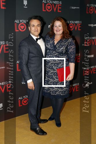 Amsterdam 26 november 2018
Premiere All you need is love in het delamar theater. Eva v d Gucht met man