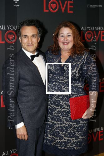 Amsterdam 26 november 2018
Premiere All you need is love in het delamar theater. Eva v d Gucht met man