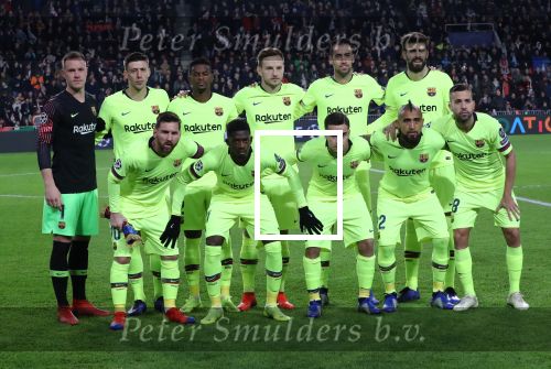 Eindhoven, 28 November 2018 Voorronde CL PSV-FC Barcelona, eindstand 1-2