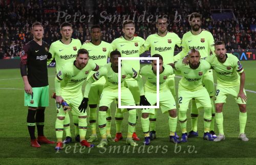Eindhoven, 28 November 2018 Voorronde CL PSV-FC Barcelona, eindstand 1-2