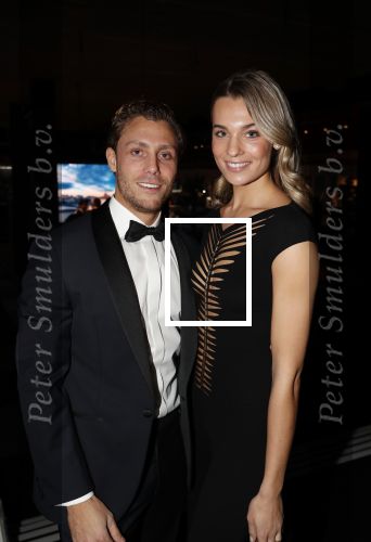 Amsterdam 6 december 2018
Openingsavond VIP van de luxery fair in de RAI. Felice Fleur met vriend en moeder Simcha en vader Jan