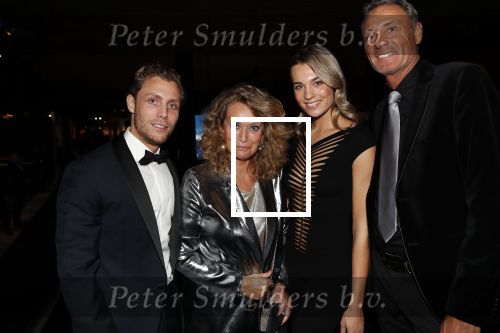 Amsterdam 6 december 2018
Openingsavond VIP van de luxery fair in de RAI. Felice Fleur met vriend en moeder Simcha en vader Jan