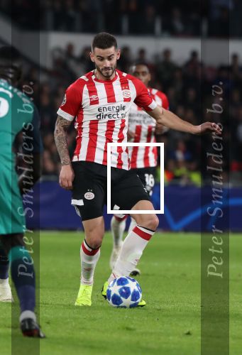 Eindhoven, 24 Oktober 2018 PSV-Tottemham Hotspur.
Duel in de voorronde Champions League, eindstand 2-2.
Gaston Pereiro