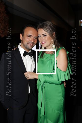 Amsterdam 6 december 2018
Openingsavond VIP van de luxery fair in de RAI. Gerard Ekdom met zijn vrouw
