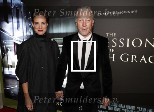 Amsterdam 26 november 2018
Premiere van the possession of Hannah Grace van regisseur Diederik v Rooijen in Pathe de munt. Hajo Bruins met vriendin