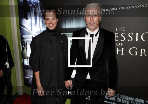 Amsterdam 26 november 2018
Premiere van the possession of Hannah Grace van regisseur Diederik v Rooijen in Pathe de munt. Hajo Bruins met vriendin