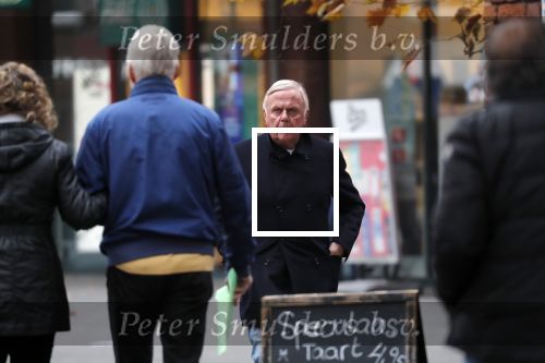 Amsterdam, 16 November 2018 
Harry Mens wandelend op de PC Hooftstraat