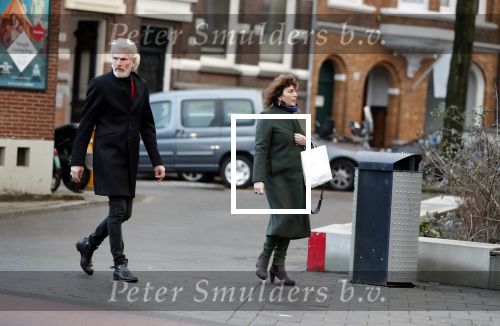 Amsterdam 17 december 2018
Henriette Tol met haar man Rob in Amsterdam zuid.